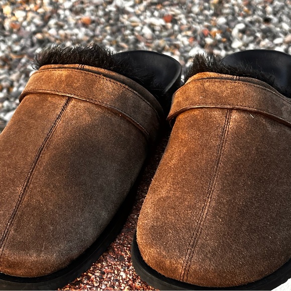 NWOB $99 Kurt Geiger London Suede Hatton Slippers / Mule - Picture 3 of 9